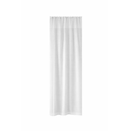 HOME LIVING STYLE SHEER CURTAIN HIDE TAP SCOTT 150X180CM WHITE