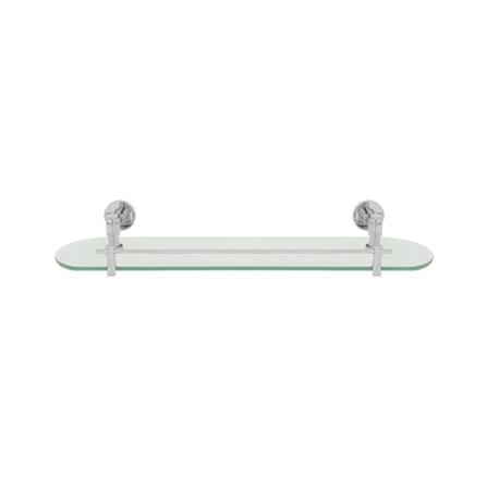 GLASS SHELF MOYA 28391 CHROME
