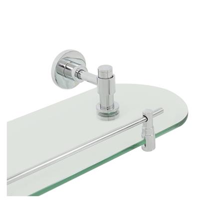 GLASS SHELF MOYA 28391 CHROME