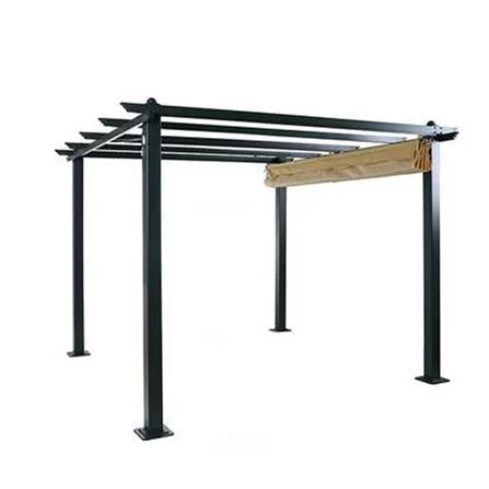 HOMEPRO SPRING GAZEBO RELAX TENT YF3809 3MX3M BROWN