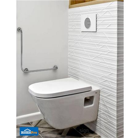 MOYA L-SHAPED SAFETY GRAB BAR SN121 CHROME H60XW60XD7 CM