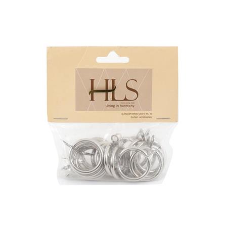 CURTAIN RING HOME LIVING STYLE AQ25NK 25MM NICKEL