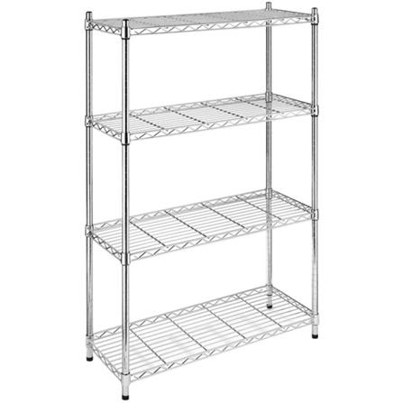 HOMEPRO FURDINI SHELF 4 TIER 184804-CR W120XD45XH160 CM CHROME