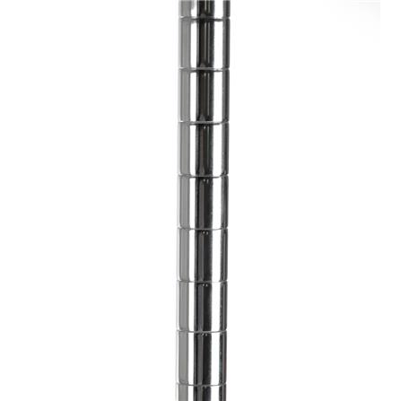 HOMEPRO FURDINI SHELF 4 TIER 184804-CR W120XD45XH160 CM CHROME