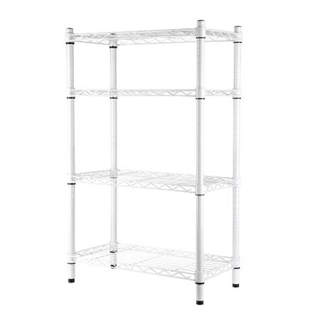 HOMEPRO STACKO SHELF 4 TIER 122404-WT W60XD30XH95 CM WHITE