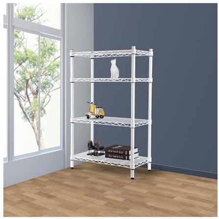 HOMEPRO STACKO SHELF 4 TIER 122404-WT W60XD30XH95 CM WHITE