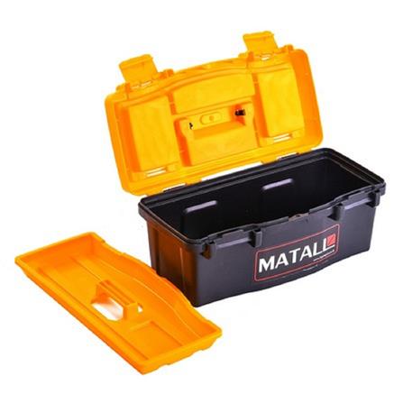 HOMEPRO MATALL TOOL BOX PROFESSIONAL PLASTIC HL3078 12" W30XD15XH12.5 CM BLACK/YELLOW