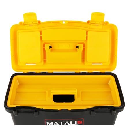 HUALEI PROFESSIONAL TOOLBOX 16" 300ML BLACK-YELLOW HL3078-G