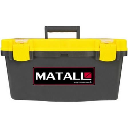HOMEPRO MATALL TOOL BOX PROFESSIONAL PLASTIC HL3078-E 22 W57XD26XH24.5 CM BLACK/YELLOW
