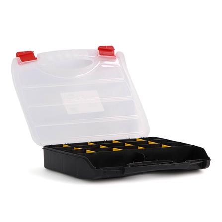 HOMEPRO HUALEI TOOL BOX DIY PLASTIC HL30123 15 W31XD6XH26 CM GREY/YELLOW