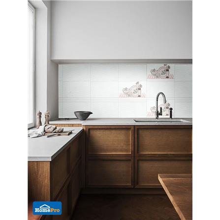 GRIFINE WALLTILE 30X45 WAVY WHITE 1.35M2