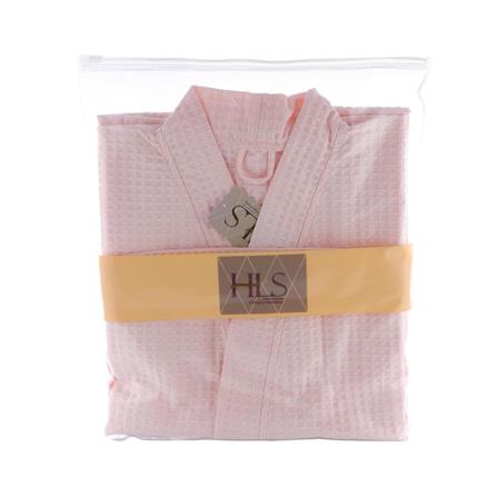 BATHROBE HOME LIVING STYLE WAFFLE PINK