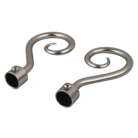 HLS FINIALS COIL 19MM SILVER