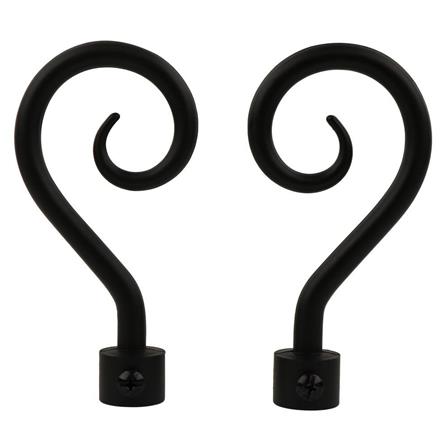 HLS FINIALS COIL 19MM BLACK