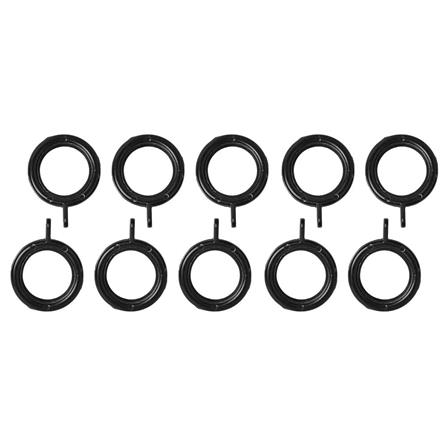 CURTAIN RING HOME LIVING STYLE 30MM BLACK
