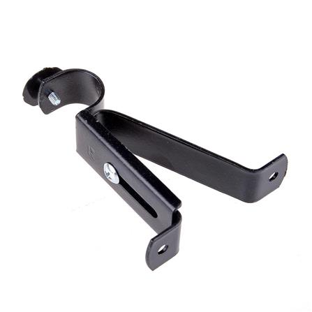 WALL BRACKET HOME LIVING STYLE STEEL 1-LAYER 19MM BLACK