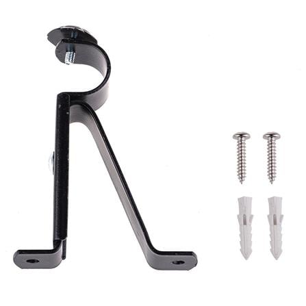 WALL BRACKET HOME LIVING STYLE STEEL 1-LAYER 19MM BLACK