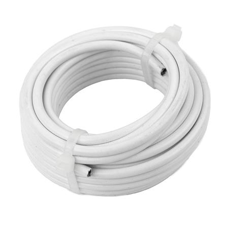 CURTAIN WIRE&FINAL HOOK HOME LIVING STYLE 5M WHITE