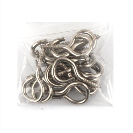 CURTAIN WIRE&FINAL HOOK HOME LIVING STYLE 10M WHITE