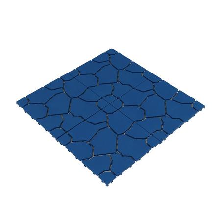 ANTI-SLIP MAT HOME LIVING STYLE BIG STONE 30X30CM BLUE