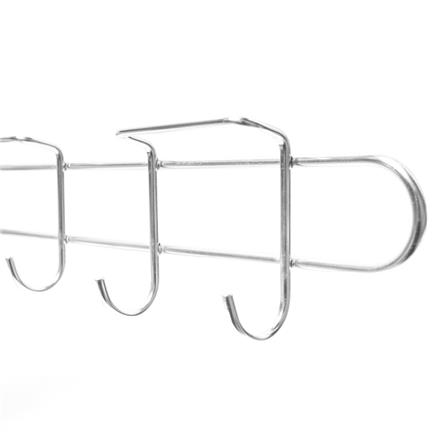 STAINLESS STEEL KITCHEN RAIL WITH 10 HOOKS KECH KECH-013 76.5CM