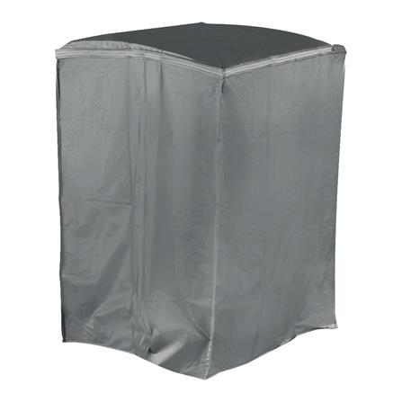PVC FRONT-LOAD WASHING MACHINE COVER PLIM GREY