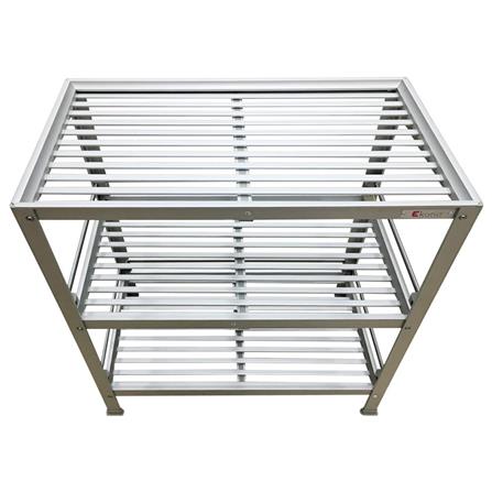 DISH DRAINER STAND EKONO CA-O3M M 3-TIER ALUMINIUM
