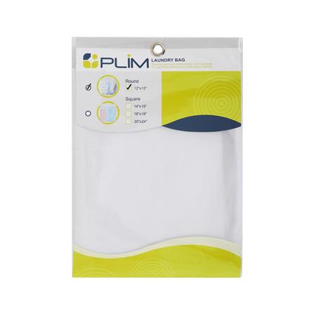LAUNDRY WASH BAG ROUND 12x15" PLIM