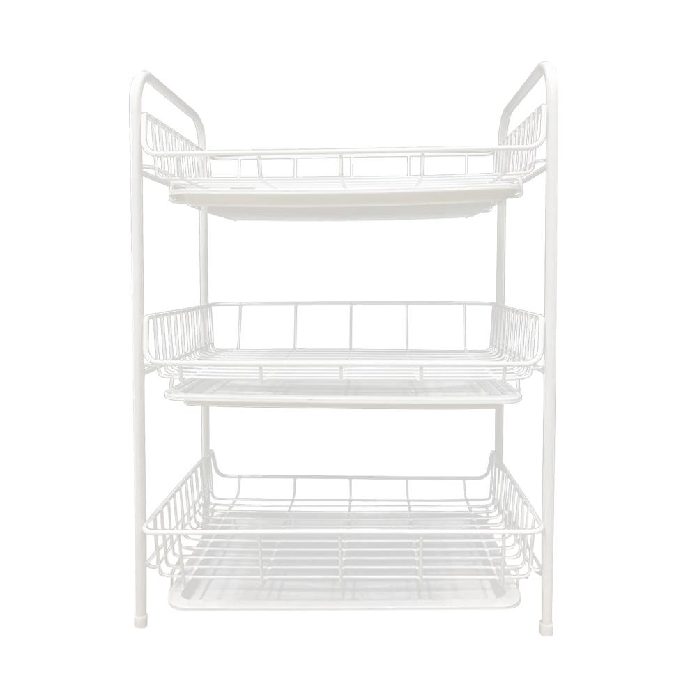 KITCHEN WIRE SHELF HC/EKONO 813 3TIER WHITE