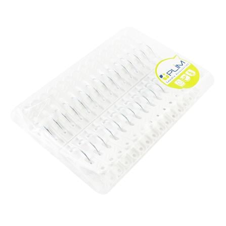 CLOTH CLIP PLIM WHITE PACK30