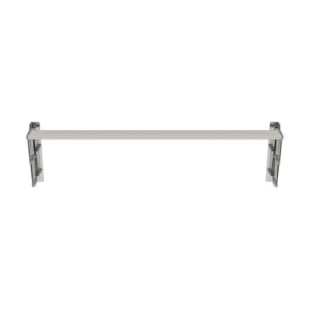 WALL RACK STAINLESS 3 BARS 80cm PLIM