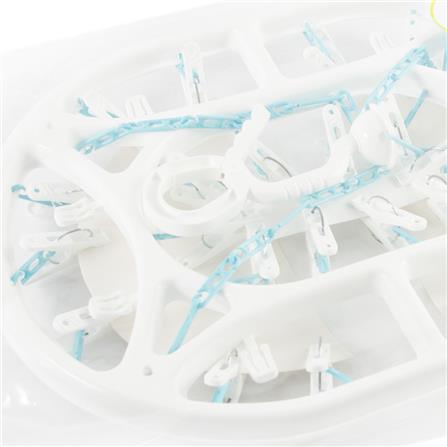 OVAL HANGER PLASTIC 24 CLIPS PLIM