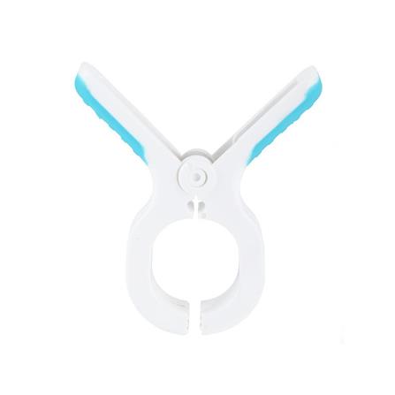 CLOTH CLIP JUMBO PLIM WHITE/BLUE PACK6