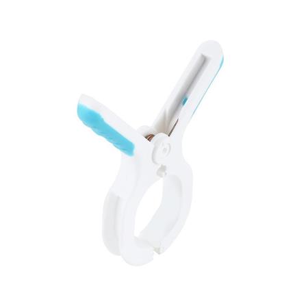 CLOTH CLIP JUMBO PLIM WHITE/BLUE PACK6