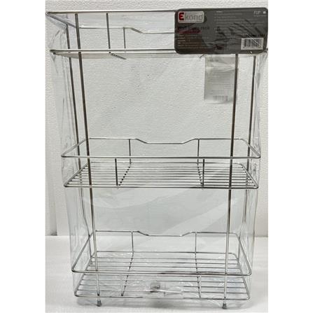 STAINLESS STEEL HANGING SHELF EKONO ST-HW083 3-TIER