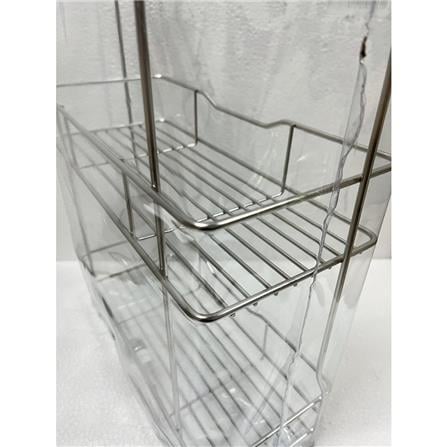 STAINLESS STEEL HANGING SHELF EKONO ST-HW083 3-TIER