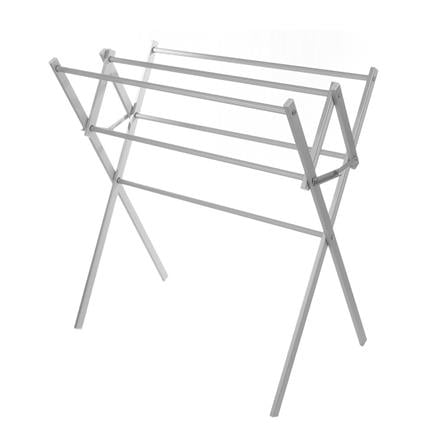 6-BAR FREESTANDING ALUMINUM TOWEL RACK PLIM