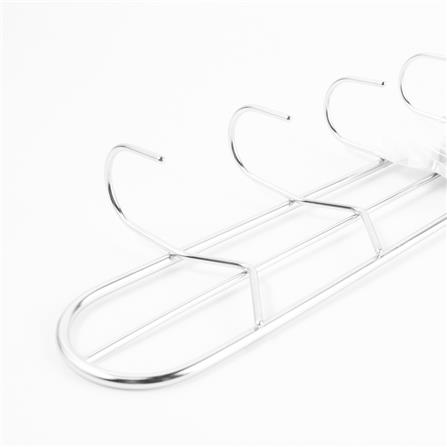 STAINLESS STEEL KITCHEN RAIL WITH 6 HOOKS KECH LEAF 45CM