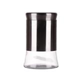 ROUND GLASS CANISTER WITH SCREW LID M