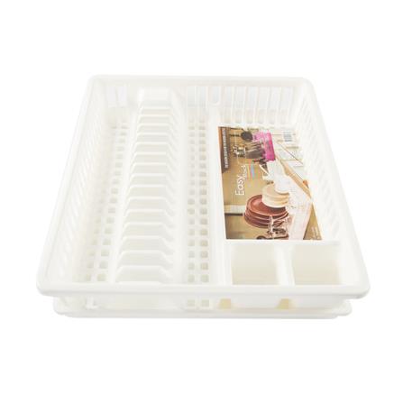 PLASTIC DISH DRAINER G-WARE 266 WHITE