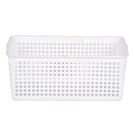 RECTANGULAR BASKET KECH INSPACE 5185 WHITE