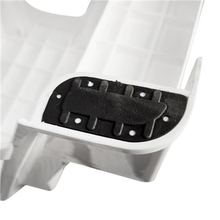 PLASTIC STEP STOOL MATALL 2-STEP WHITE