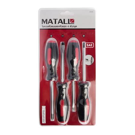 SCREWDRIVER SET MATALL DT1011 4EA/SET