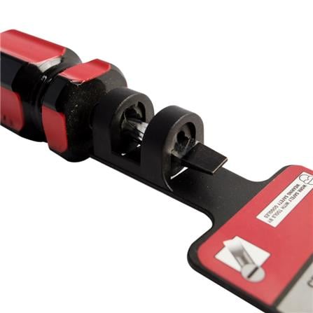 MATALL STEEL SCREWDRIVER SC38X6SH 1/5" BLACK-RED