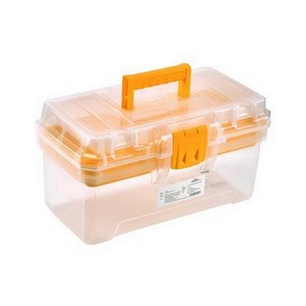 HOMEPRO HUALEI TOOL BOX DIY 15.5" W40XD21XH21 CM CLEAR