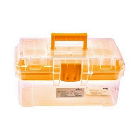 HOMEPRO HUALEI TOOL BOX DIY 15.5" W40XD21XH21 CM CLEAR