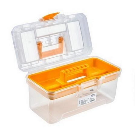 HOMEPRO HUALEI TOOL BOX DIY 15.5" W40XD21XH21 CM CLEAR