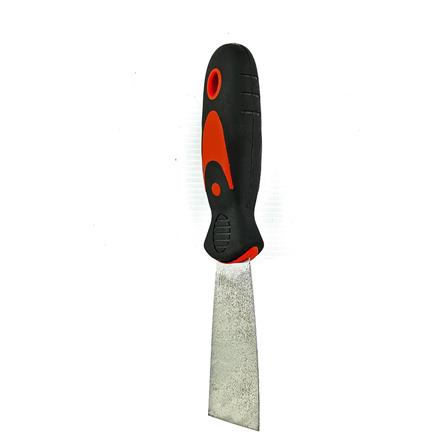 PUTTY KNIFE WITH PLASTIC HANDLE SHINO 1.5IN BLACK-RED