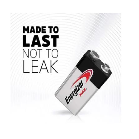 ENERGIZER MAX 9V ALKALINE BATTERY 1PC 522BP1G