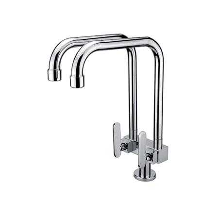 RASLAND SINK FAUCET F5912 CHROME H39XW23XD7 CM